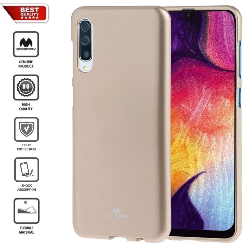 Auksinės spalvos goospery silikoninis 1.5 mm. storio dėklas (GALAXY A70) Auksinės spalvos goospery silikoninis 1.5 mm. storio dėklas (GALAXY A70)